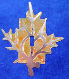 Red Maple Switch Plate