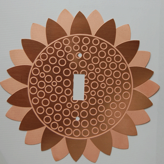 Sunflower Switch Plate