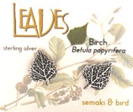 Birch Leaf Earrings