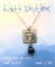 Wolf Petroglyph Necklace