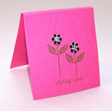 Pretty Petal Earrings - Jet