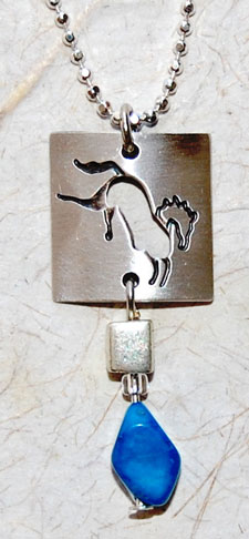 Horse Petroglyph Necklace