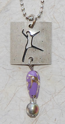 Dancer Petroglyph Necklace