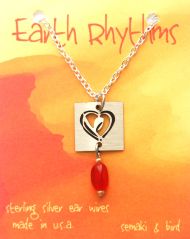 Heart Petroglyph Necklace