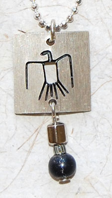 Eagle Petroglyph Necklace