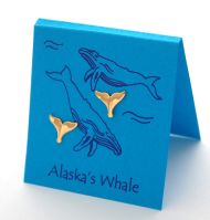 Alaska's Whale Tail - gold