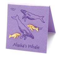 Alaska's Humpback Whale Posts - gold
