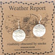 Visibility Obscured by Smoke Weather Earrings