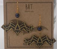 Bat Earrings