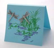 Dragonfly Post Earrings