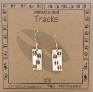 Elk Track Earrings