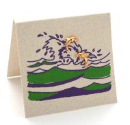 Dolphin Posts - gold