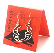 Quarter Moon Earrings