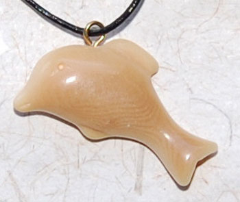 Dolphin Tagua Necklace