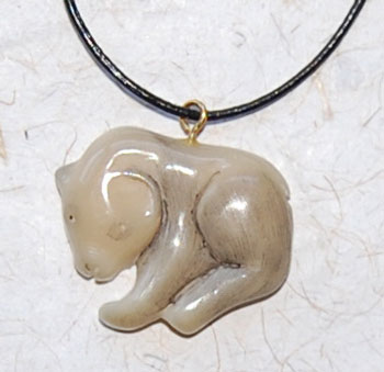 Panda Tagua Necklace