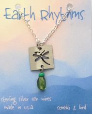 Dragonfly Petroglyph Necklace