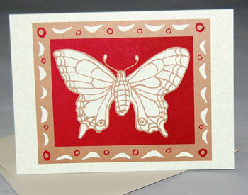 Butterfly Note Card