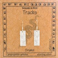 Snake Track Earrings