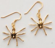 Spider Earrings - gold