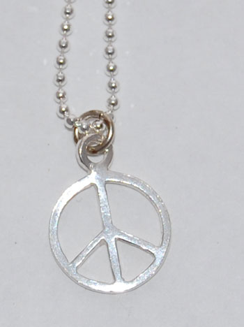 Peace Sign Necklace