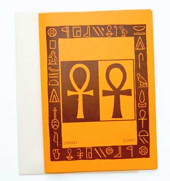 Ankh Note Card and Envelope