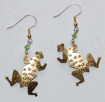 Frog Earrings