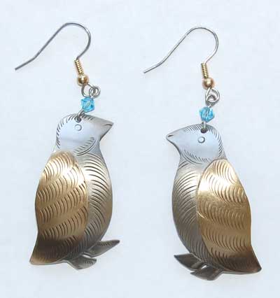 Penguin Earrings