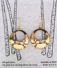 Cat Hoops - gold