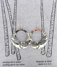 Dragonfly Hoop Earrings