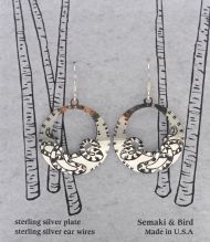 Snake Hoop Earrings