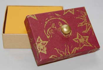 Sun Moon and Stars Memo Box