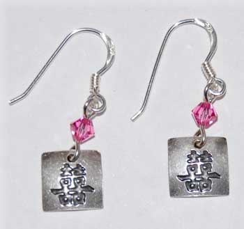 Double Happiness Earrings