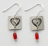 Heart Earrings - Earth Rhythms