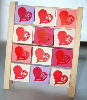 "Love You" Rack Display