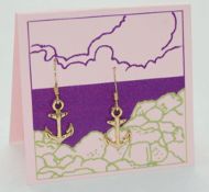 Anchor Earrings - gold