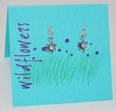 Wildflower Dangle Earring - aurora