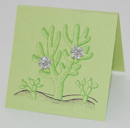Desert Flower Earrings - diamond