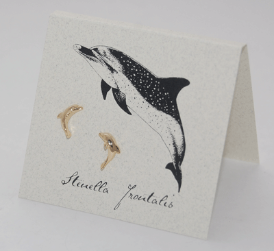 Dolphin Earrings - gold