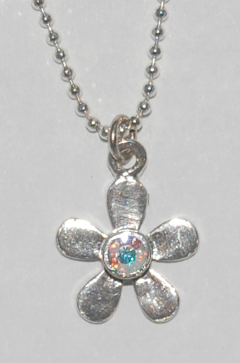 Flower Power Necklace - aurora