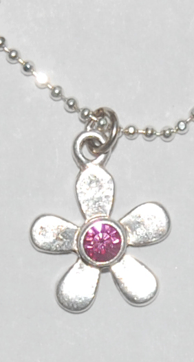 Flower Power Necklace - rose