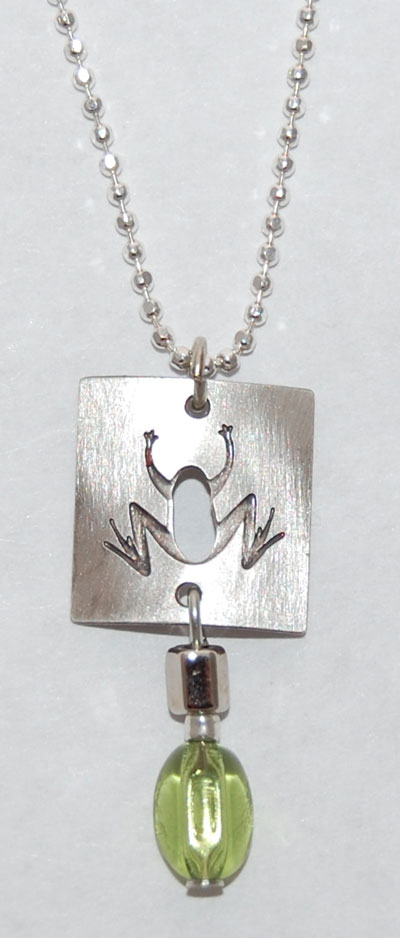 Frog Necklace - Earth Rhythms