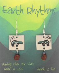 Bear Petroglyph Earrings