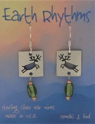 Elk Petroglyph Earrings