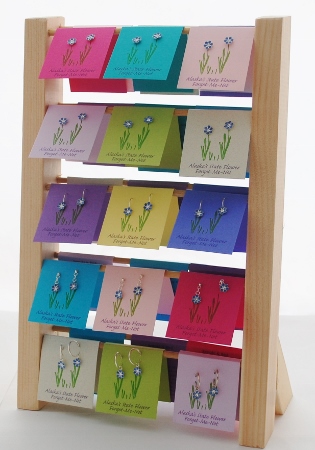 Alaska Forget Me Not Rack Display