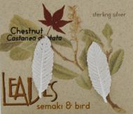 Chestnut Leaf Earrings