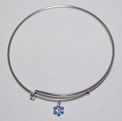 Flower Crystal Bracelet