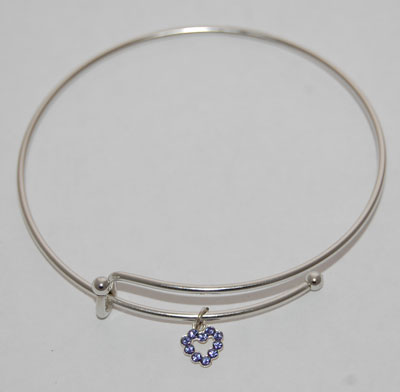 Heart Crystal Bracelet