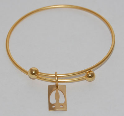 Moose Track Bracelet - gold