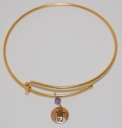 Compassion Character Bracelet - gold