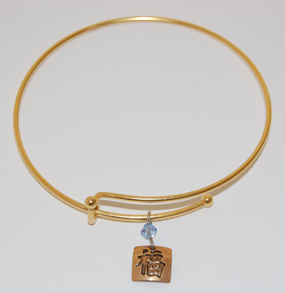 Happiness Character Bracelet - gold